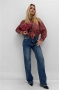 camicia leggermente trasparente trace
